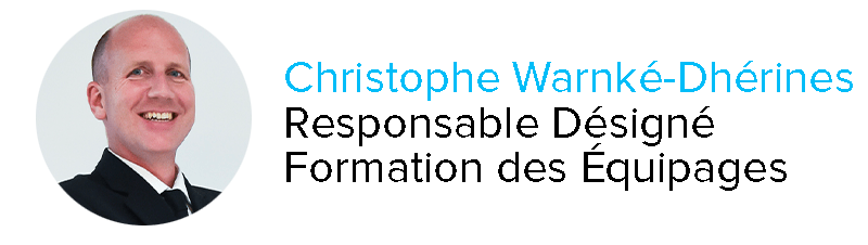 Christophe Warnké-Dhérines Responsable Désigné formation des équipages