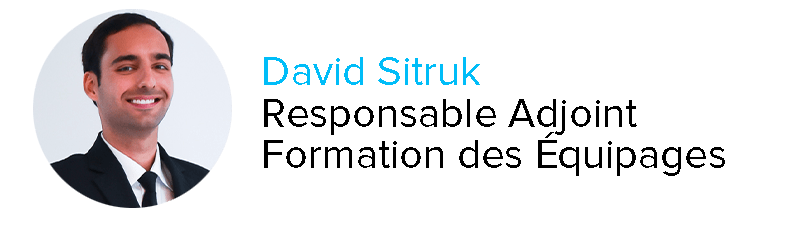 David Sitruk Responsable Adjoint Formation des Équipages Astonjet