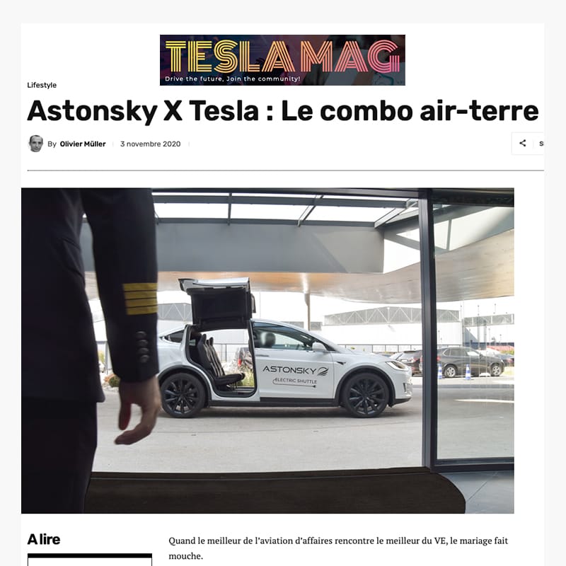 Astonsky dans Tesla Magazine